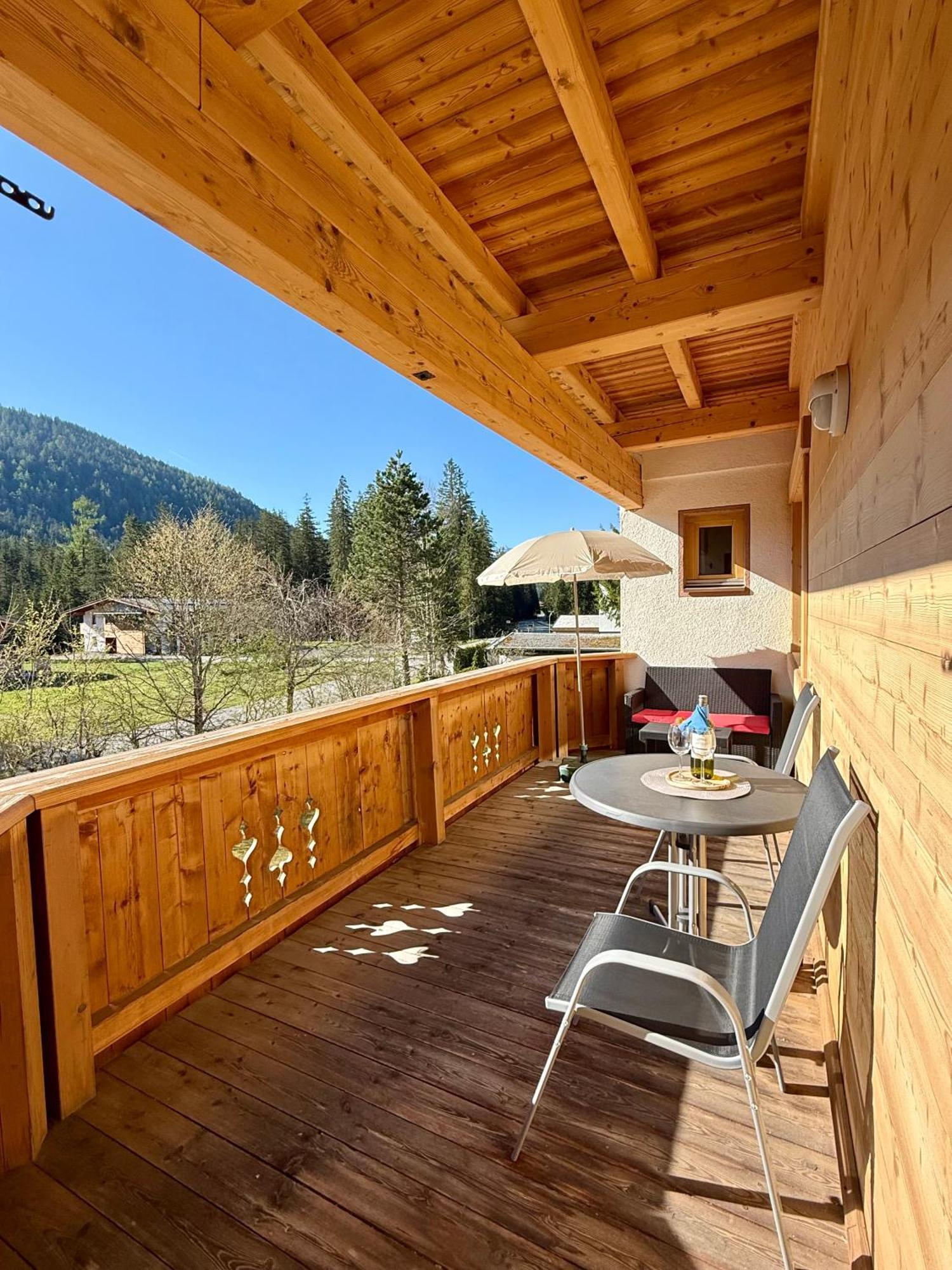 Apartmenthaus Brigitte Leutasch Exteriér fotografie